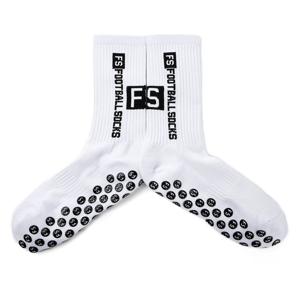 Elite Anti-Slip Grip Soccer Socks – 4 Pairs for Maximum Traction & Performance