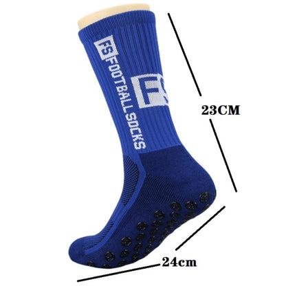 Elite Anti-Slip Grip Soccer Socks – 4 Pairs for Maximum Traction & Performance