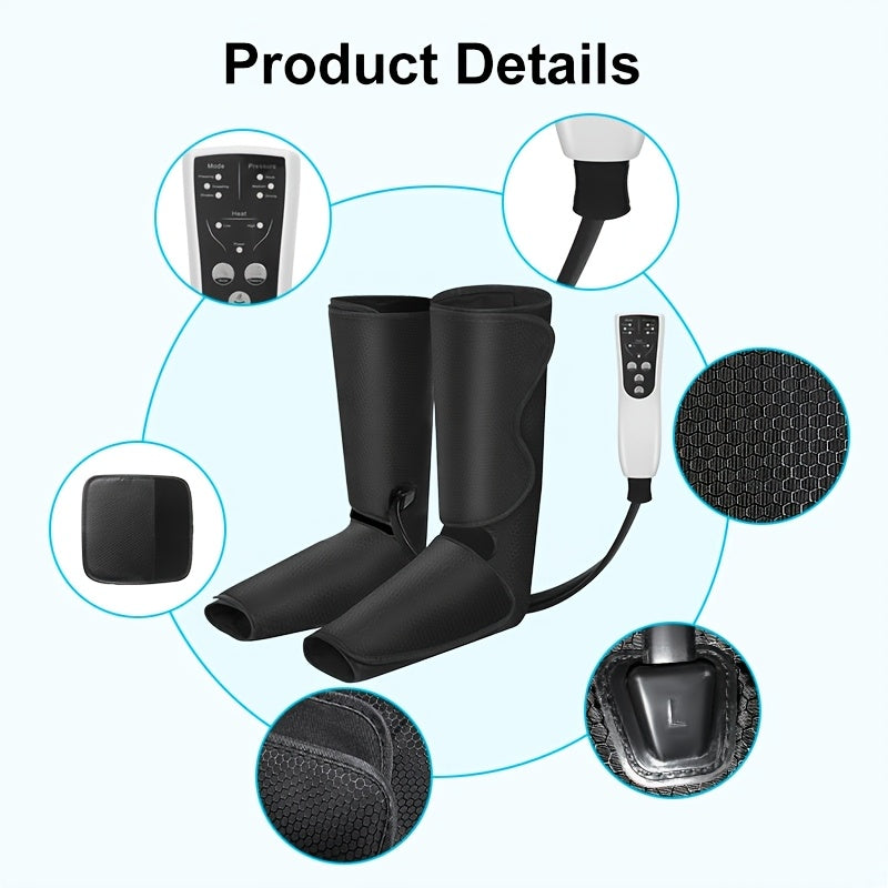 Sejoy Heated Leg & Foot Air Compression Massager